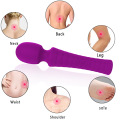 Adult USB Rechargeable Vibrating Clitoral Body Personal VibratorMassager Silicone AV Wand Woman Sex Toy Wand Massager